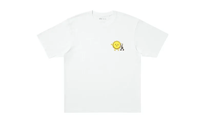Uniqlo KAWS UNIVERSE UT Graphic T-shirt White