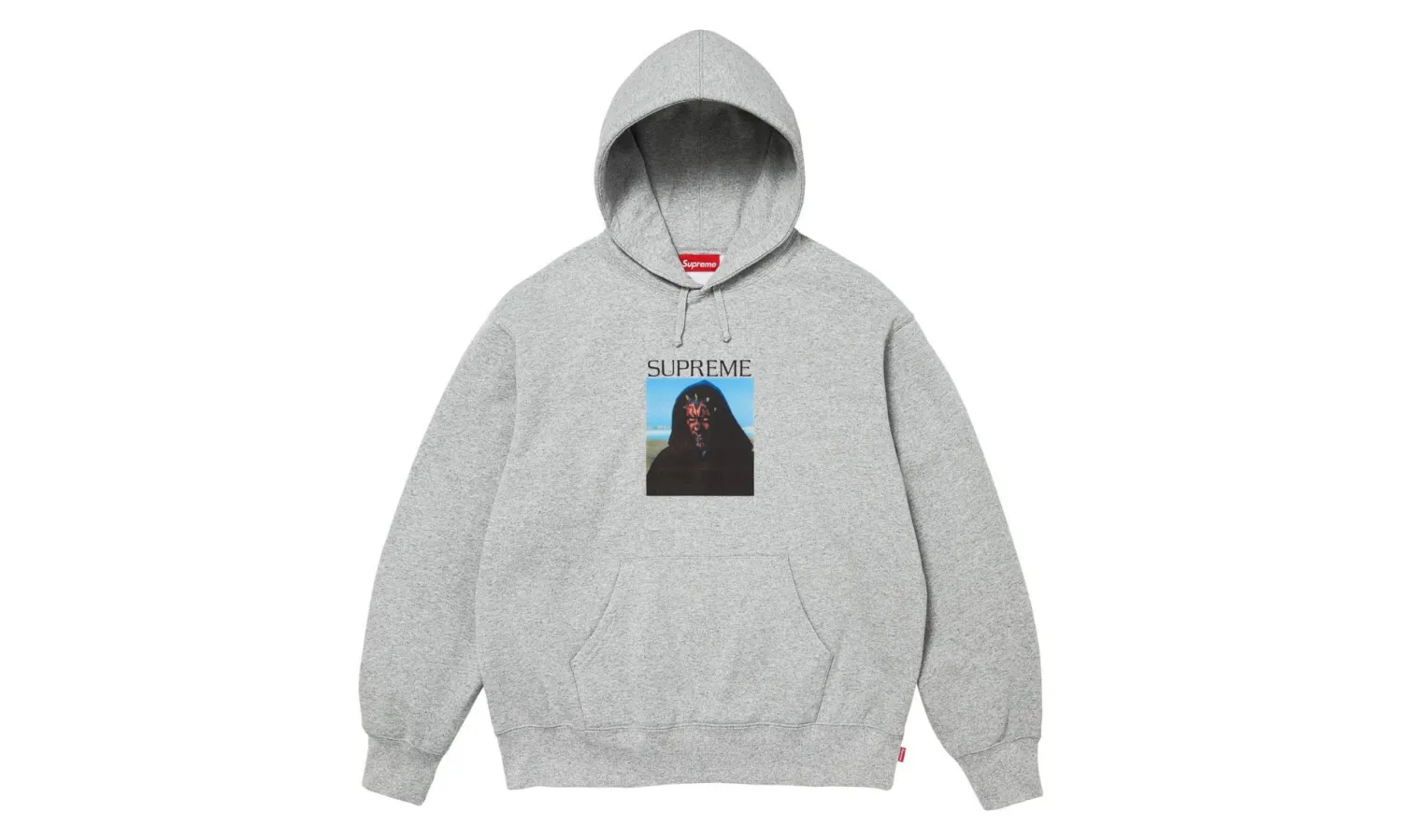 Supreme Sith Hooded Sweatshirt Heather Grey