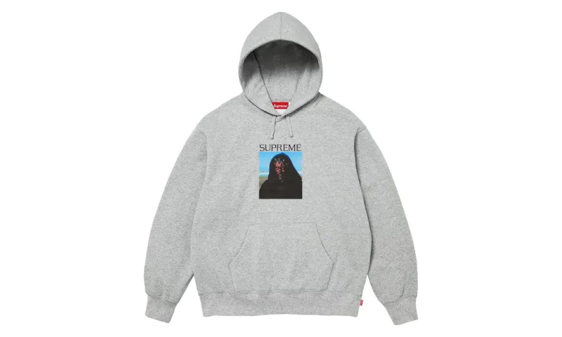 Supreme Sith Hooded Sweatshirt Heather Grey