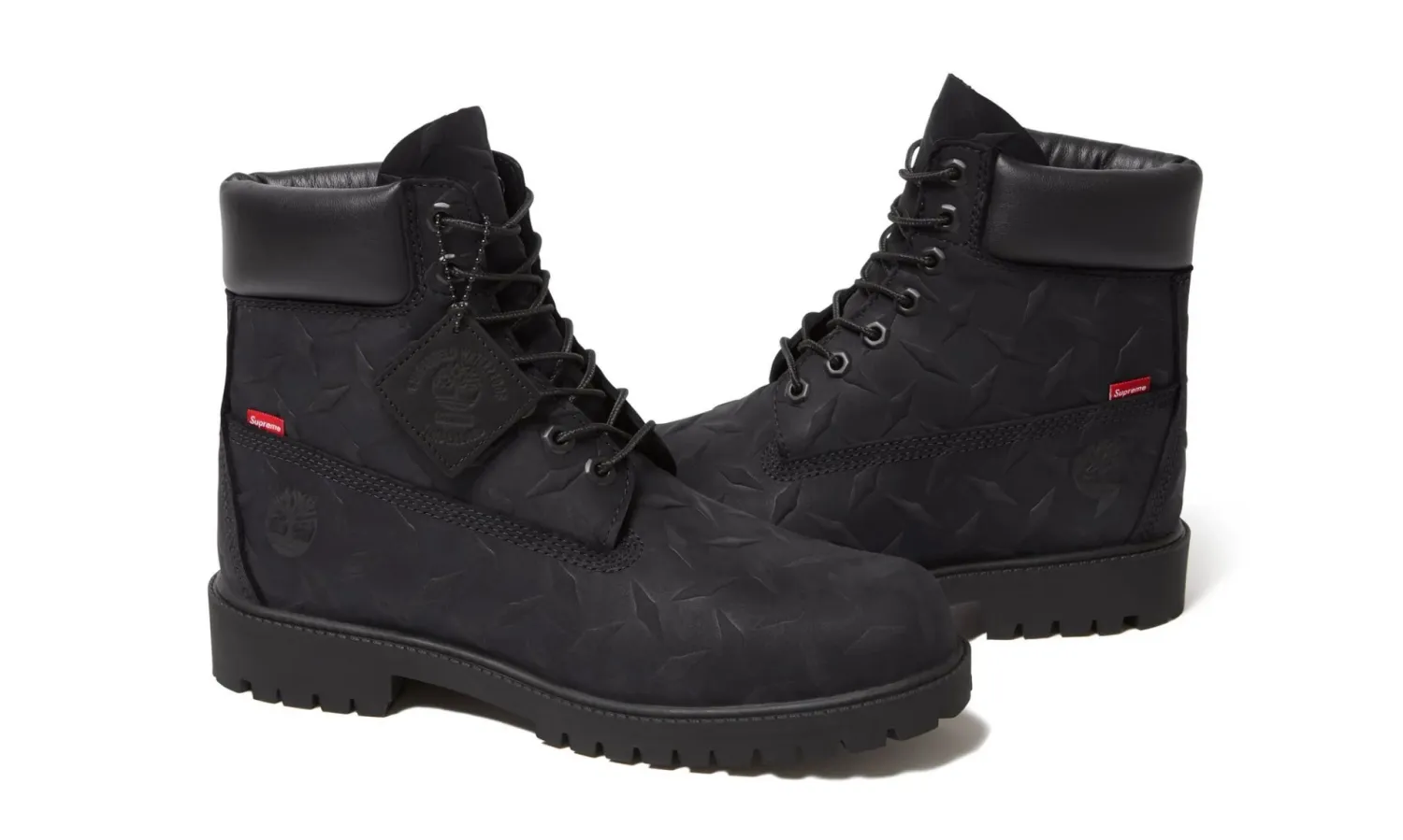Timberland 6" Premium Waterproof Boot Supreme Diamond Plate Black