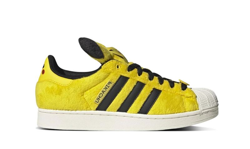 Adidas Superstar Pokémon Pikachu Yellow