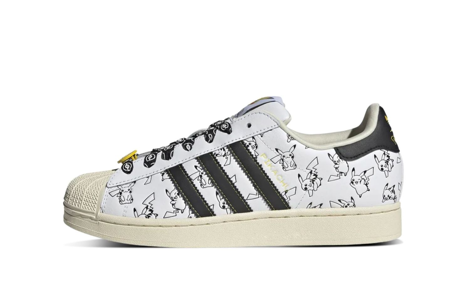 Adidas Superstar Pokémon Pikachu White