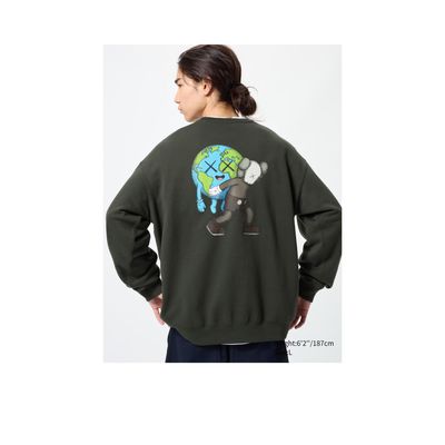 Kaws Universe UT Graphic Sweatshirt Grey