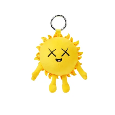 Kaws Universe X Uniqlo Bag Charm Yellow