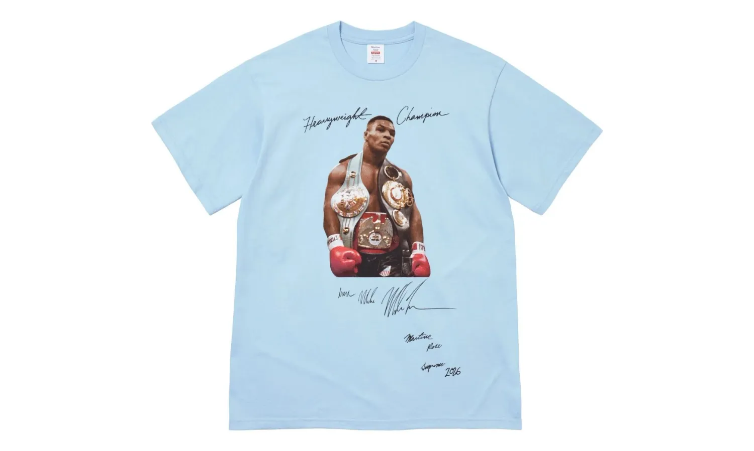 Supreme Martine Rose Champion Tee Light Blue