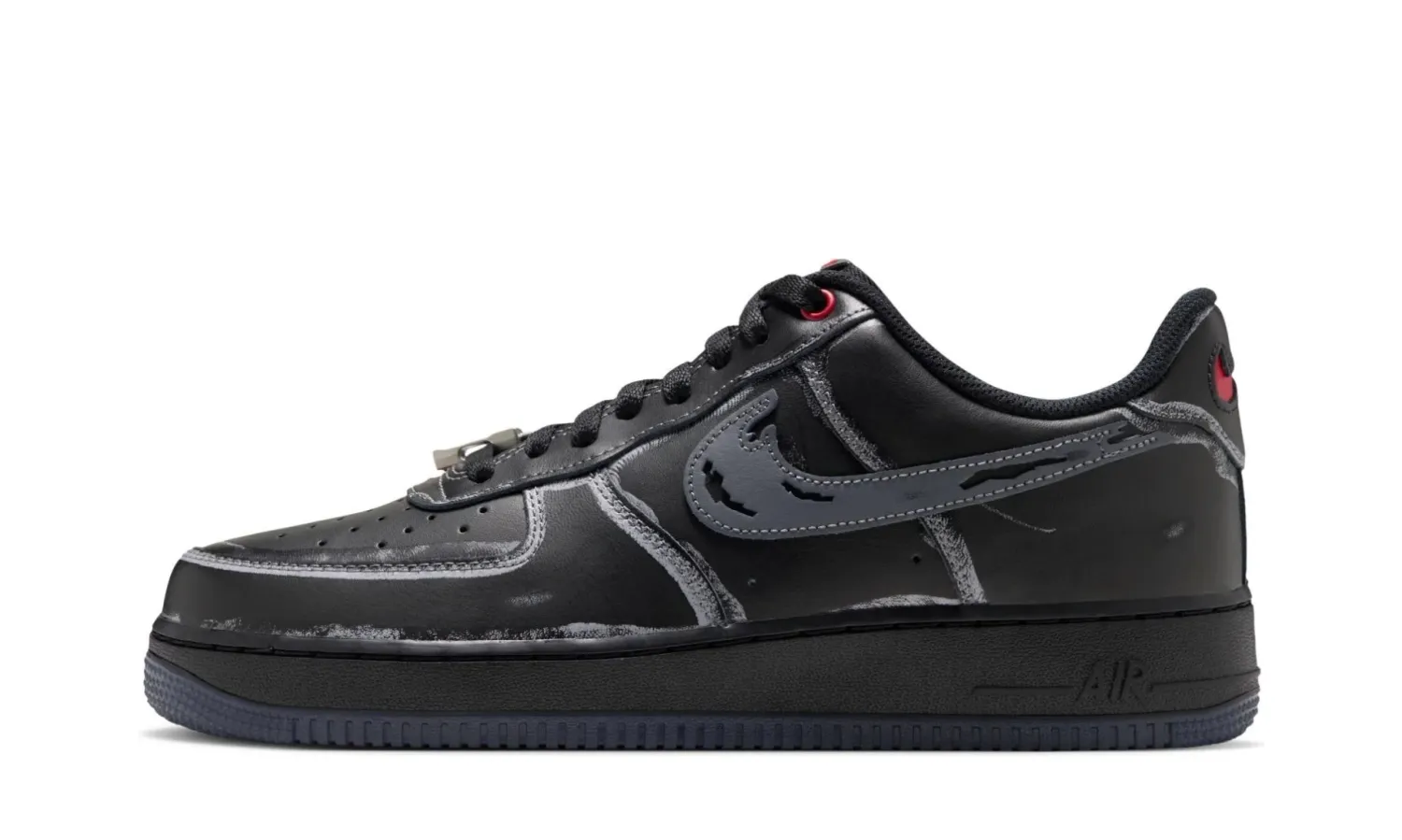 Nike Air Force 1 Low Scream Ghostface Black