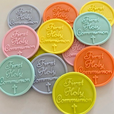 Communion Cupcake Toppers