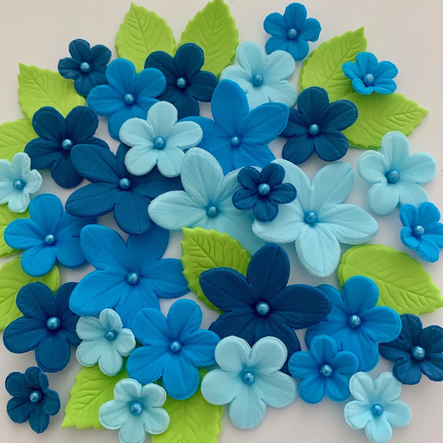 Love Blue Flowers