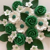 Emerald Green Rose Bouquet