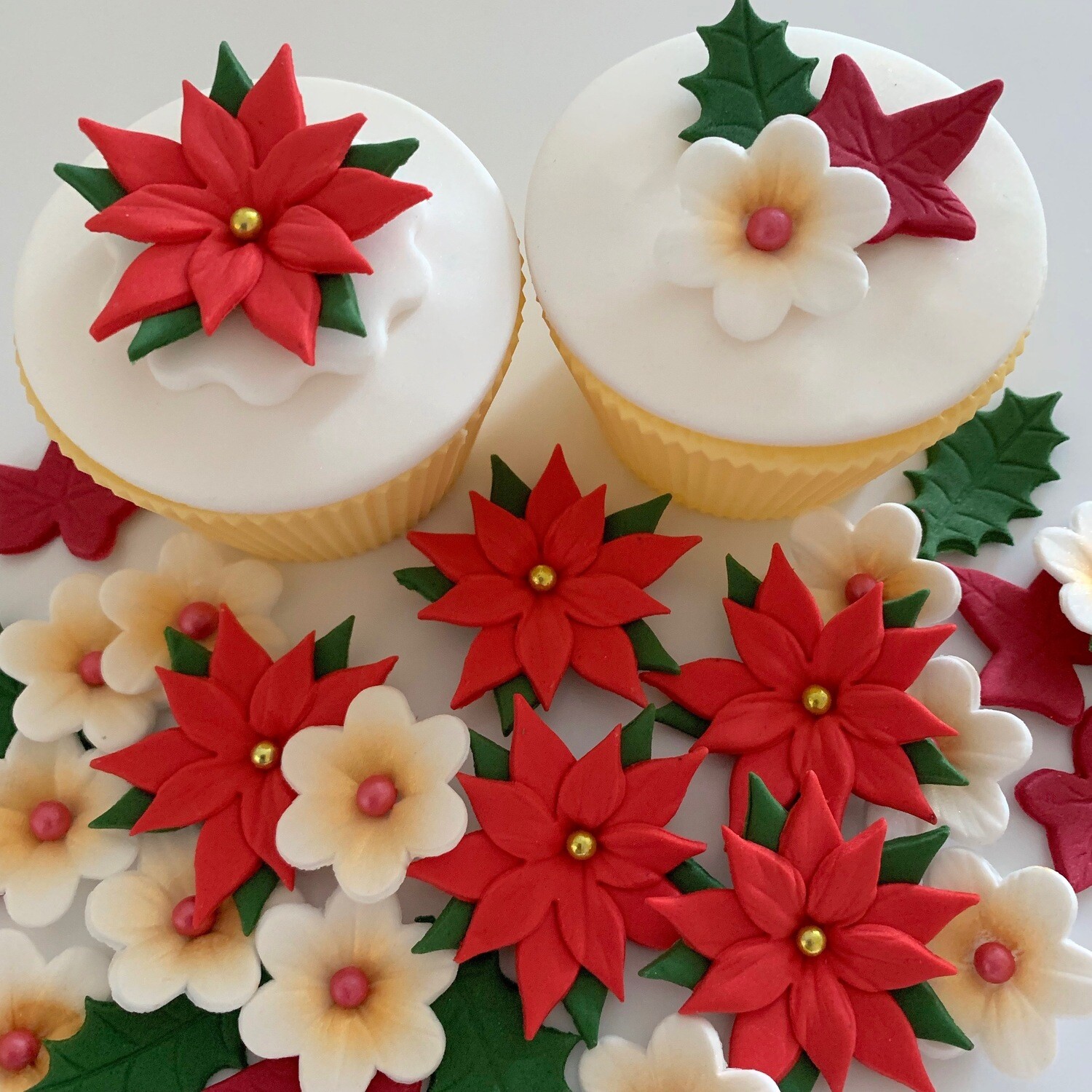 Christmas Poinsettia Bouquet