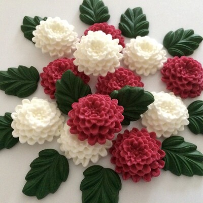 Christmas Chrysanthemums