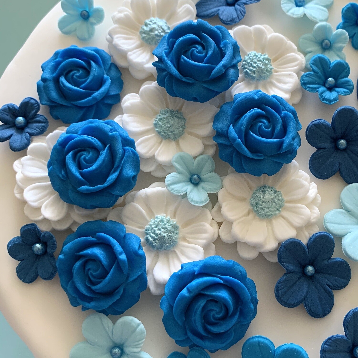 Wedding Blue Flowers