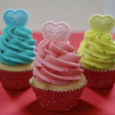 Embossed Hearts