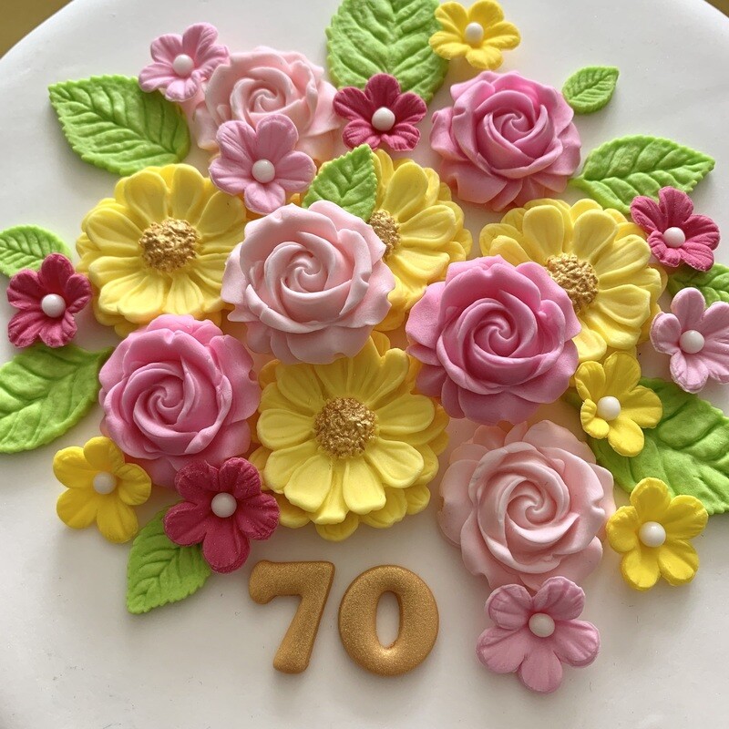 Pink Birthday Blooms