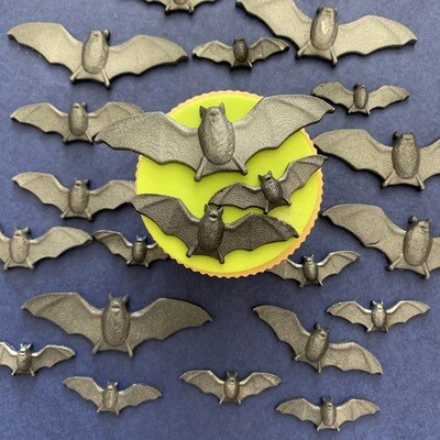 Silvery Black Bats