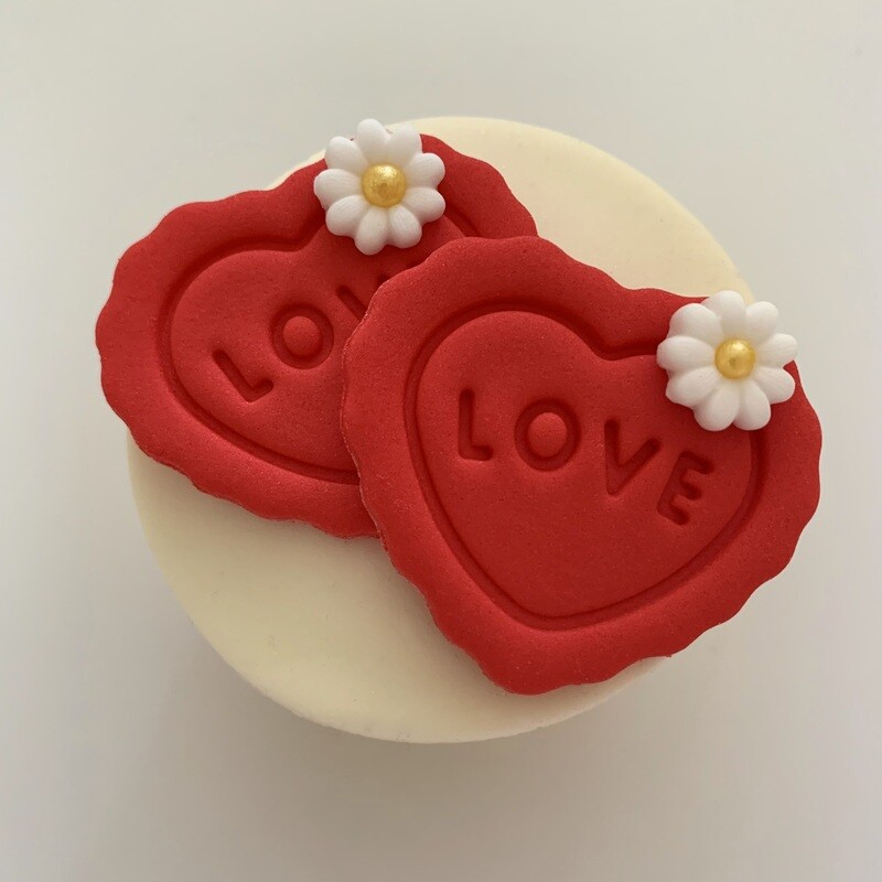 Red Valentine Love Hearts