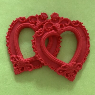Red Heart Picture Frames