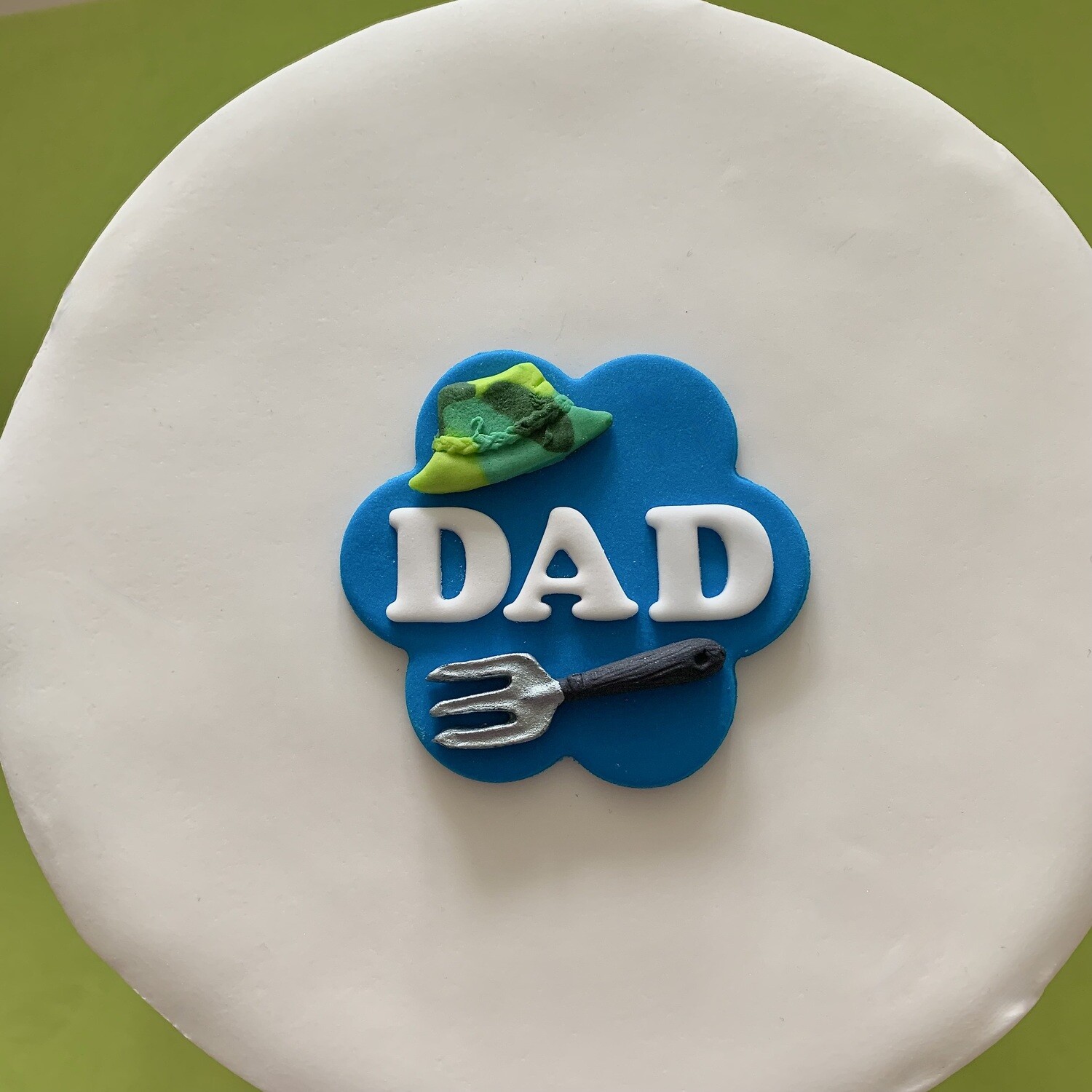 Blue Dad Plaque