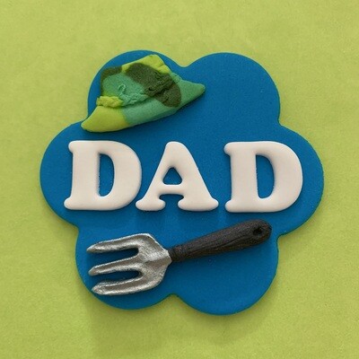 Blue Dad Plaque