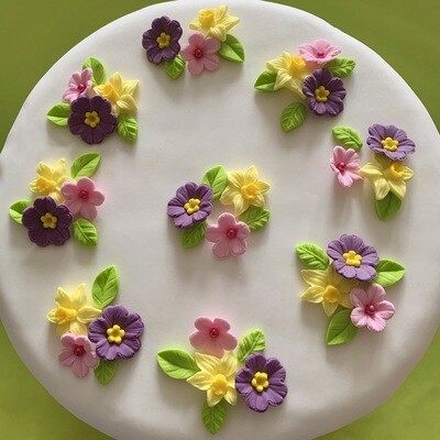 Edible Primrose Daffodil Sugar Flowers