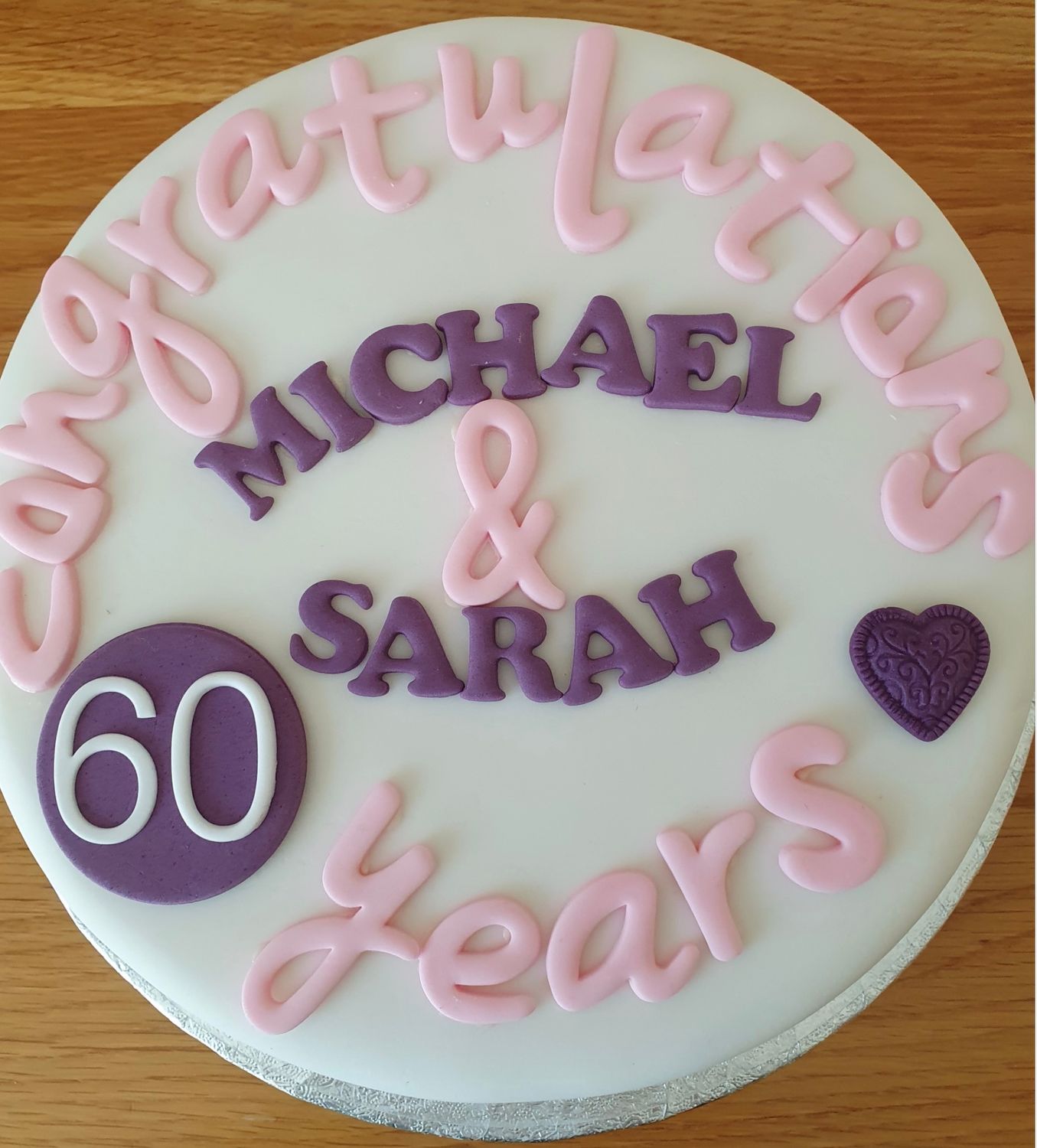 Script Cake Letters