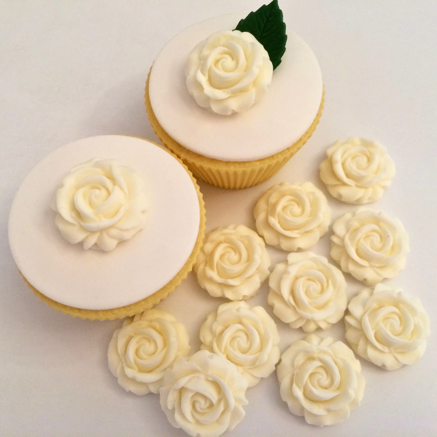 Cream Sugar Roses
