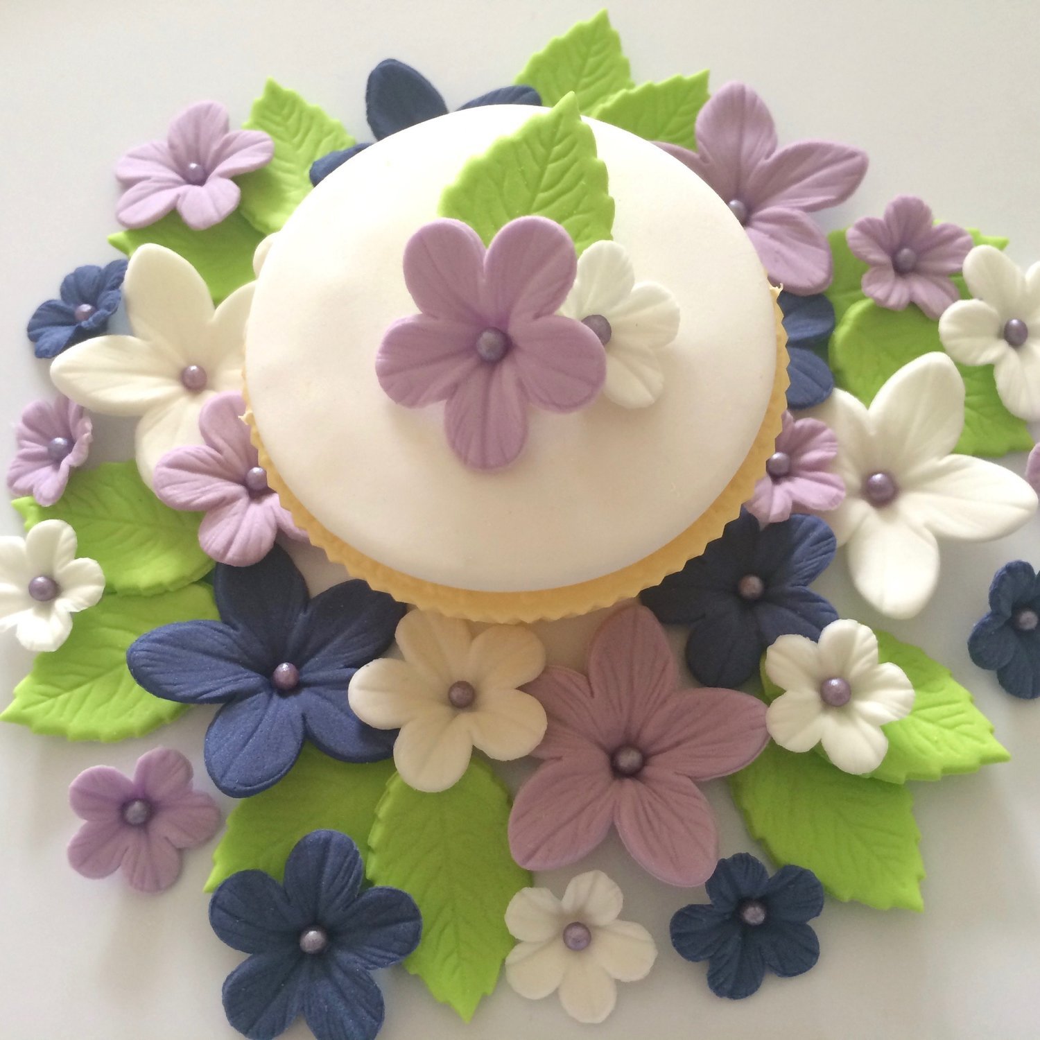 Purple Sugar Flowers