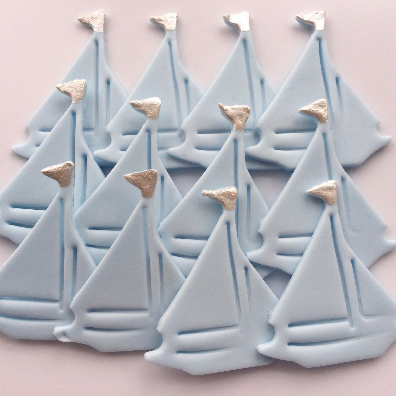 Baby Blue Sailing Boats