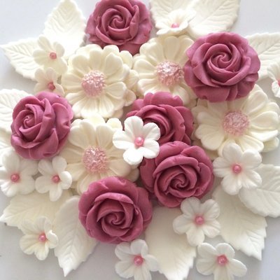 Dusky Pink Rose Bouquet