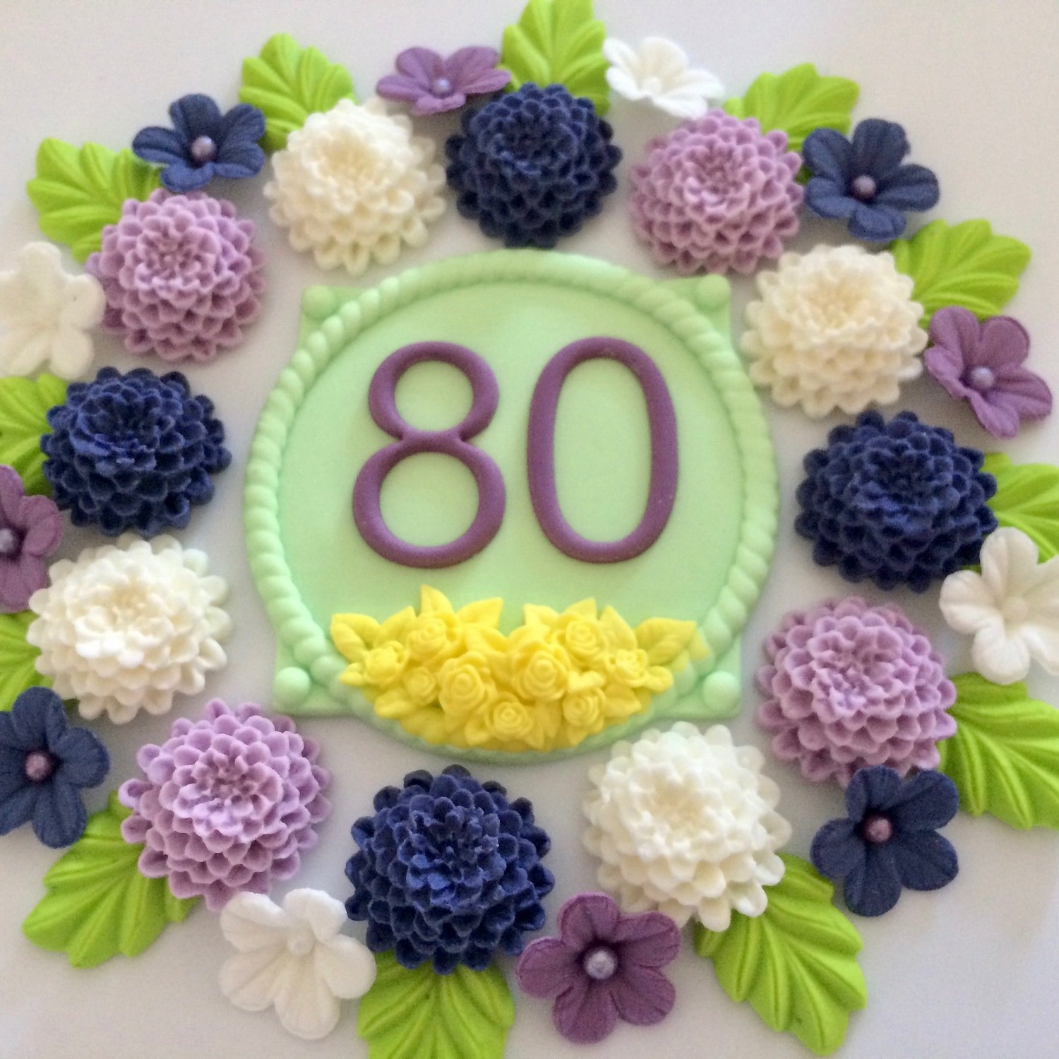 Birthday Sugar Plaque