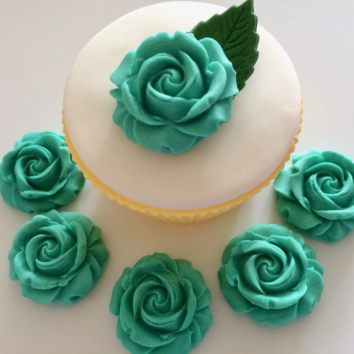 Jade Green Sugar Roses