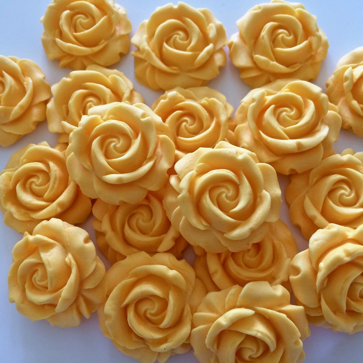 One dozen Apricot Cake Roses
