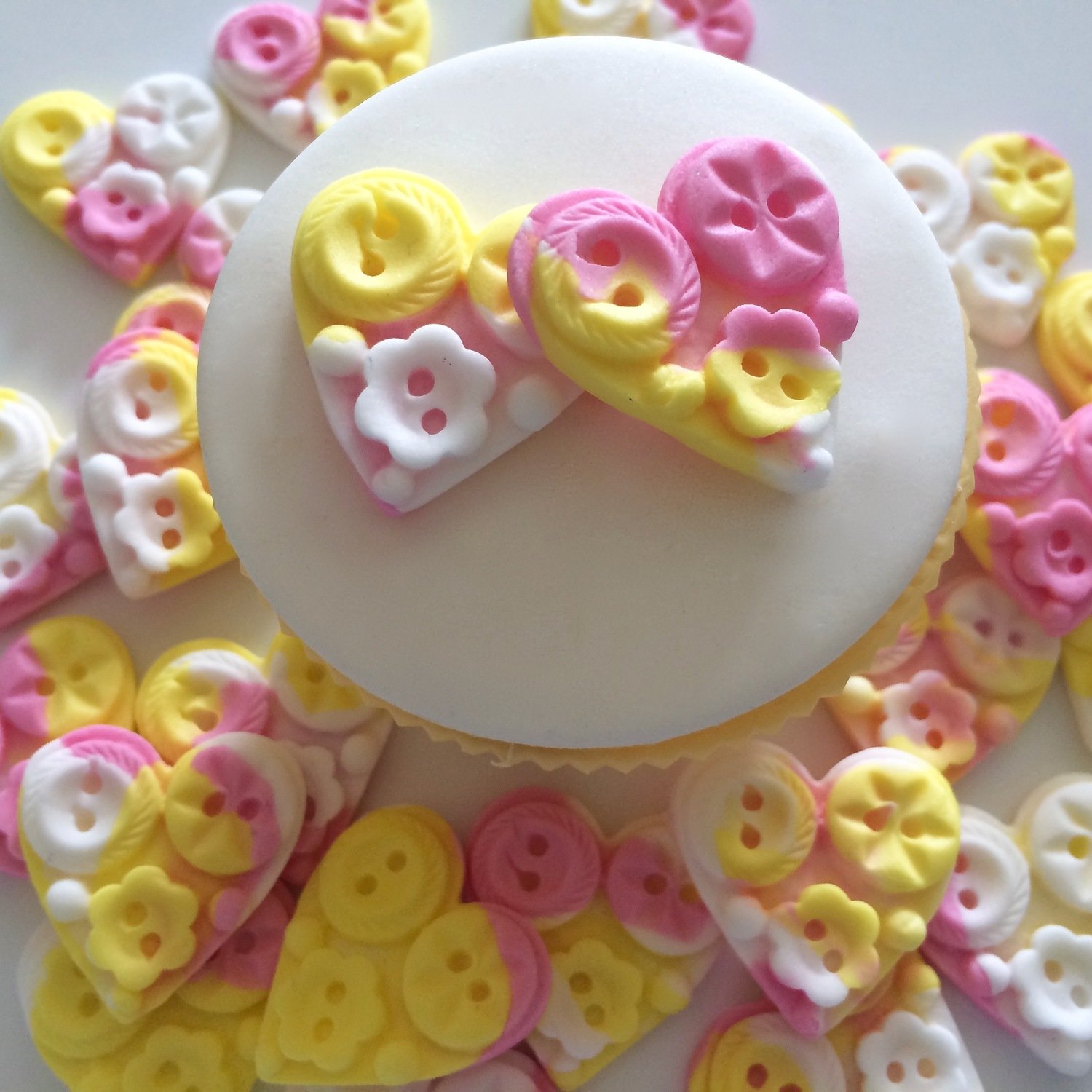 Button Sugar Hearts