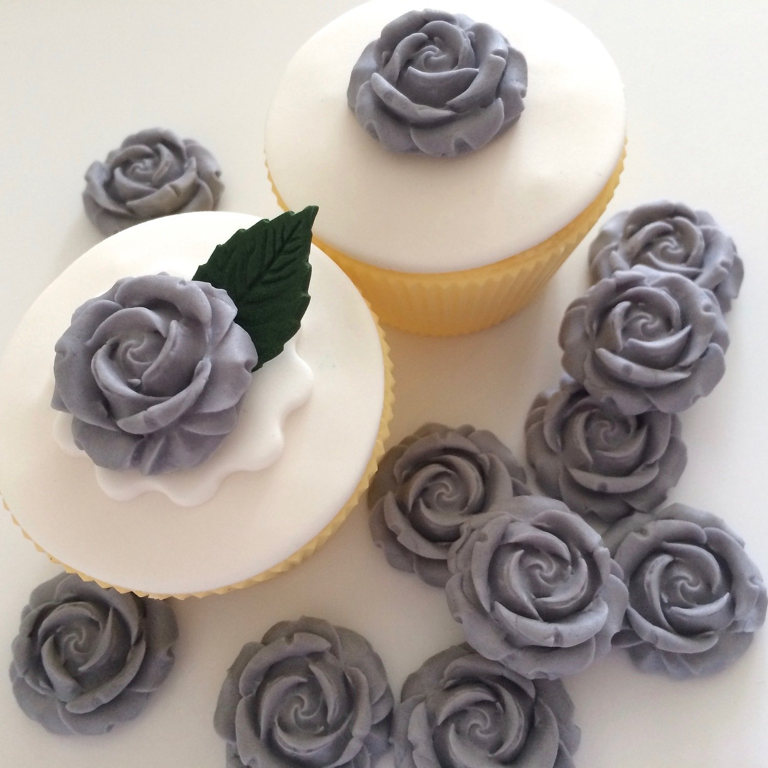 Grey Sugar Roses