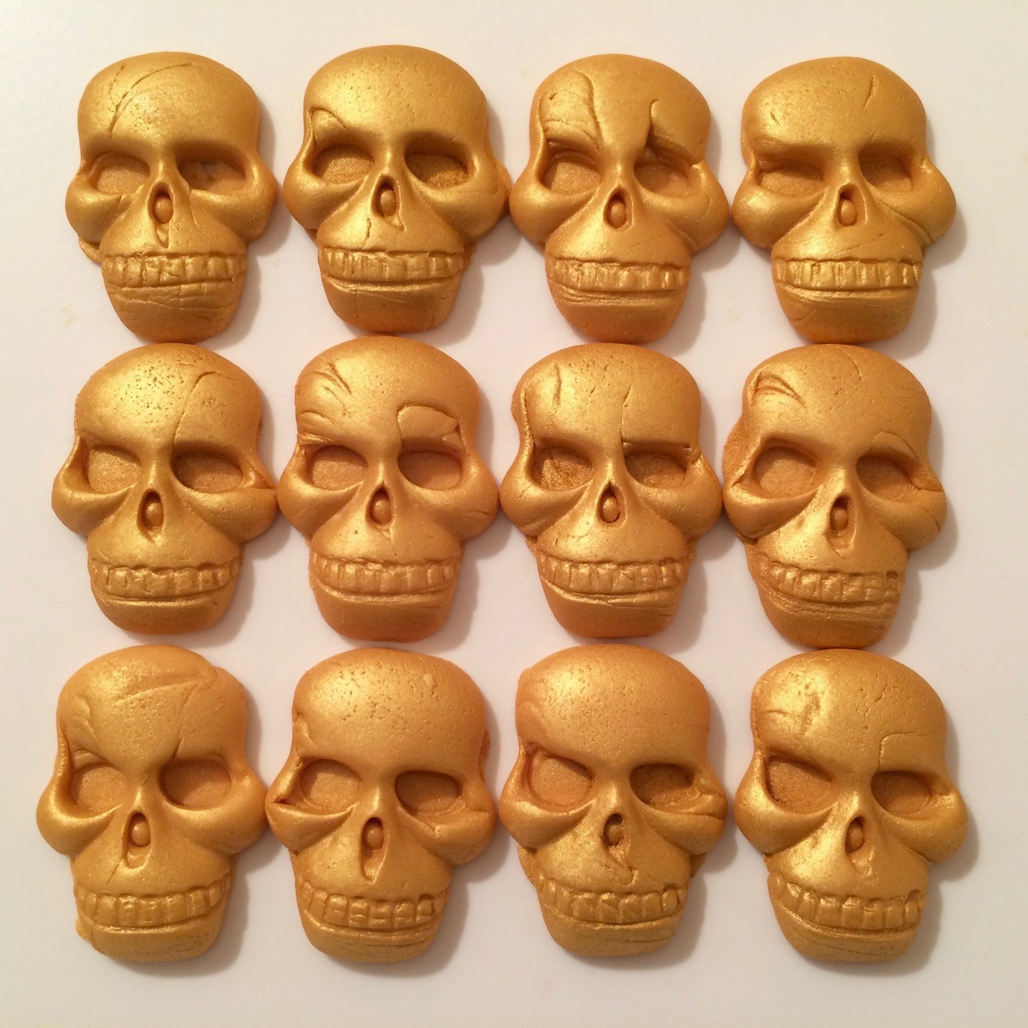Gold Skulls