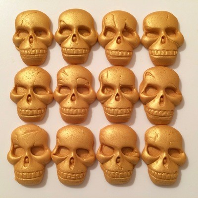 Gold Skulls
