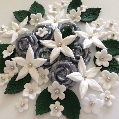 Silver Petal Bouquet