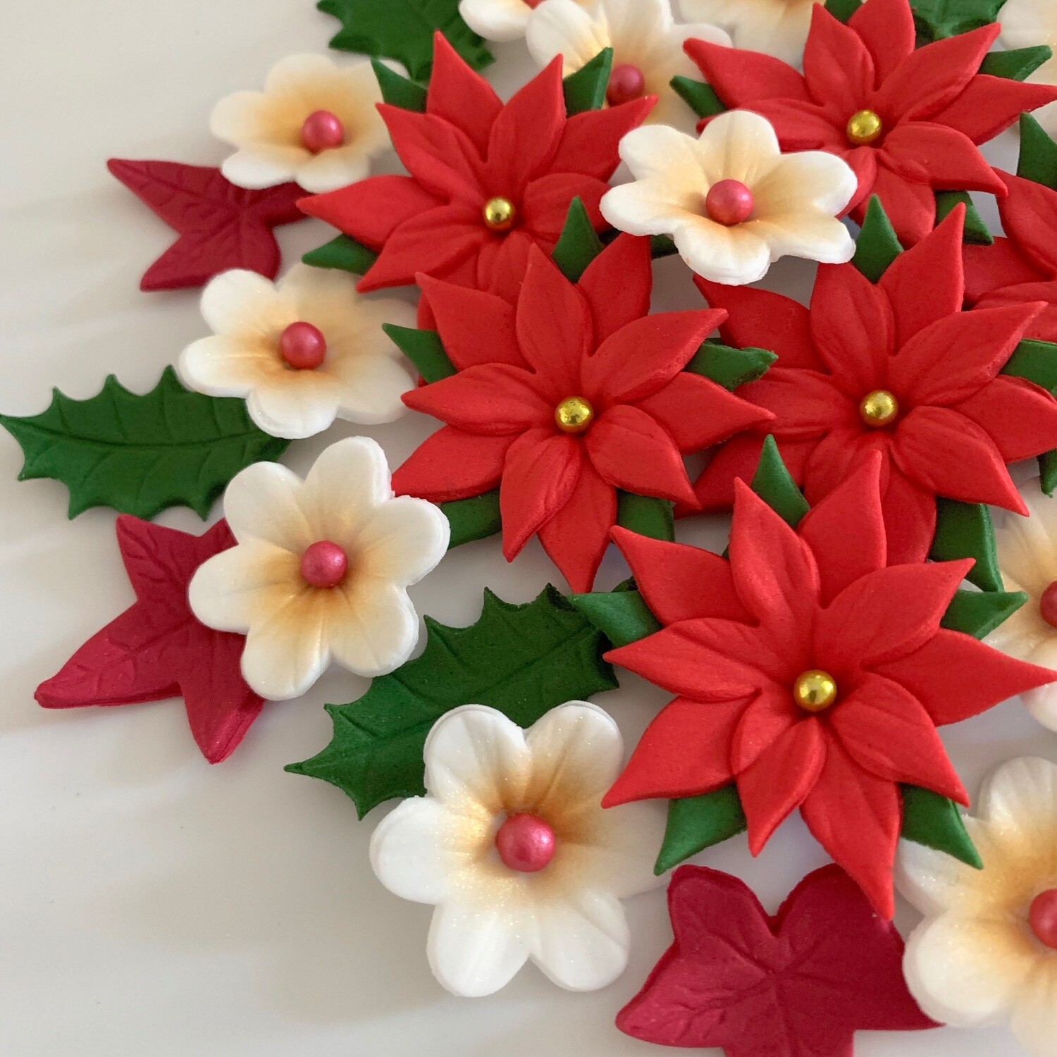 Christmas Poinsettia Bouquet