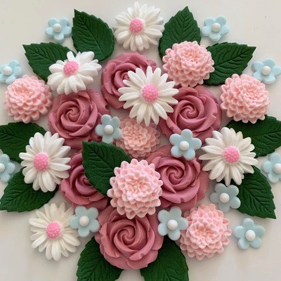 Dusky Pink Flower Bouquet