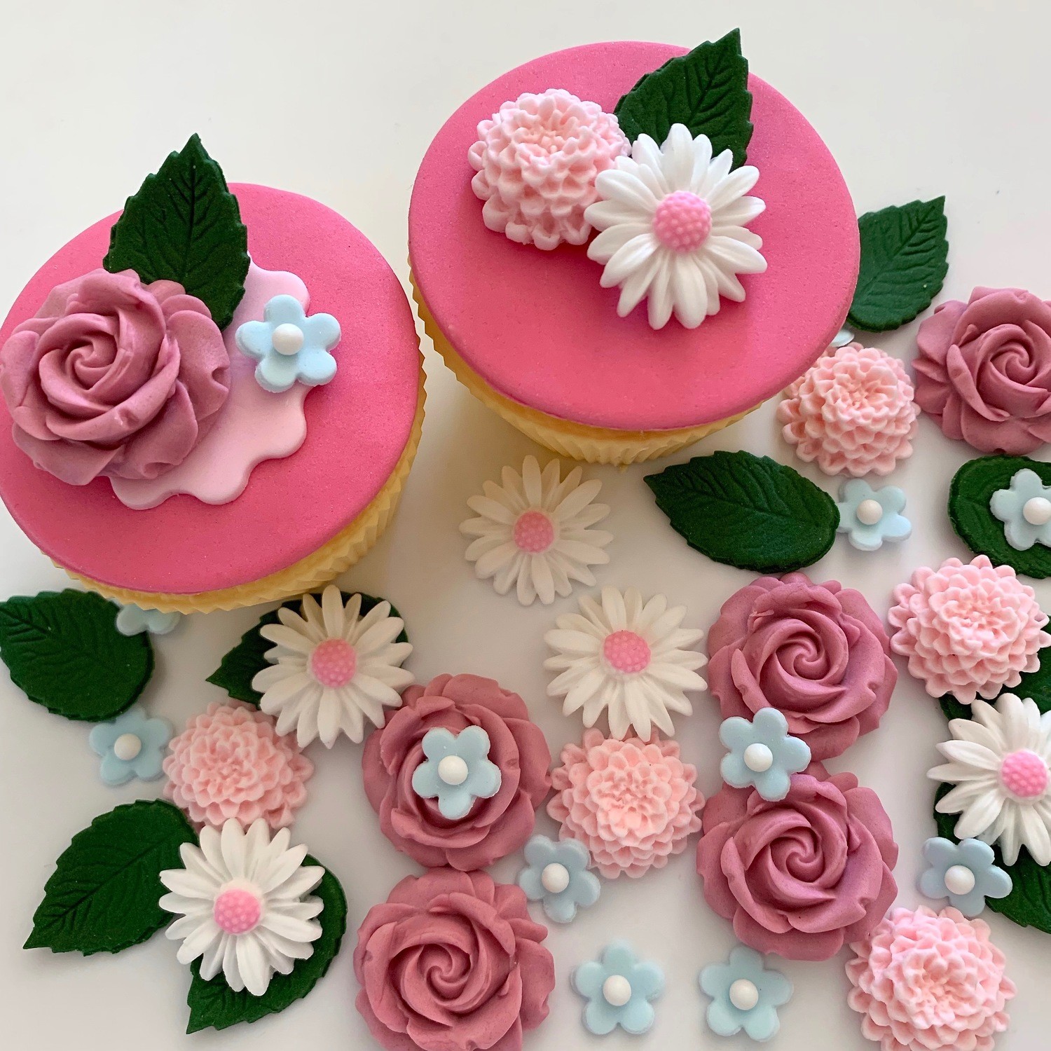 Dusky Pink Flower Bouquet