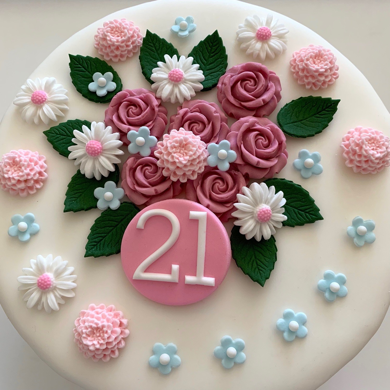 Dusky Pink Flower Bouquet