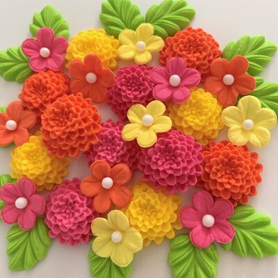 Bright Chrysanthemums