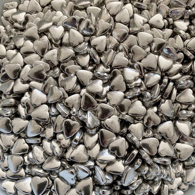 Silver Candy Hearts