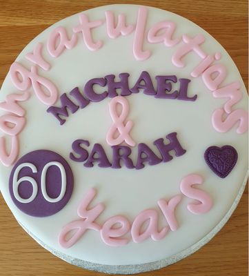 Script Cake Letters