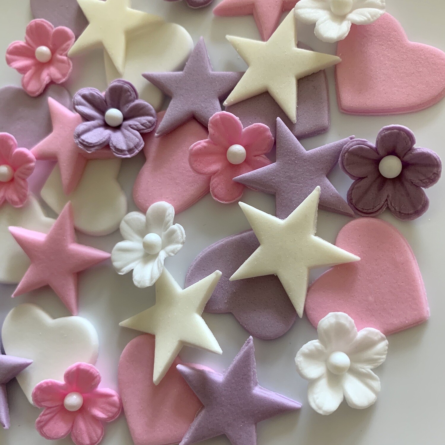 Lilac Pink White Birthday