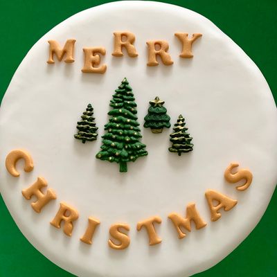 Gold Christmas Trees