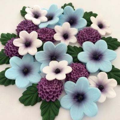 Summer Blue Flowers