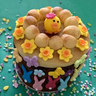 Easter Pink Hat Chick