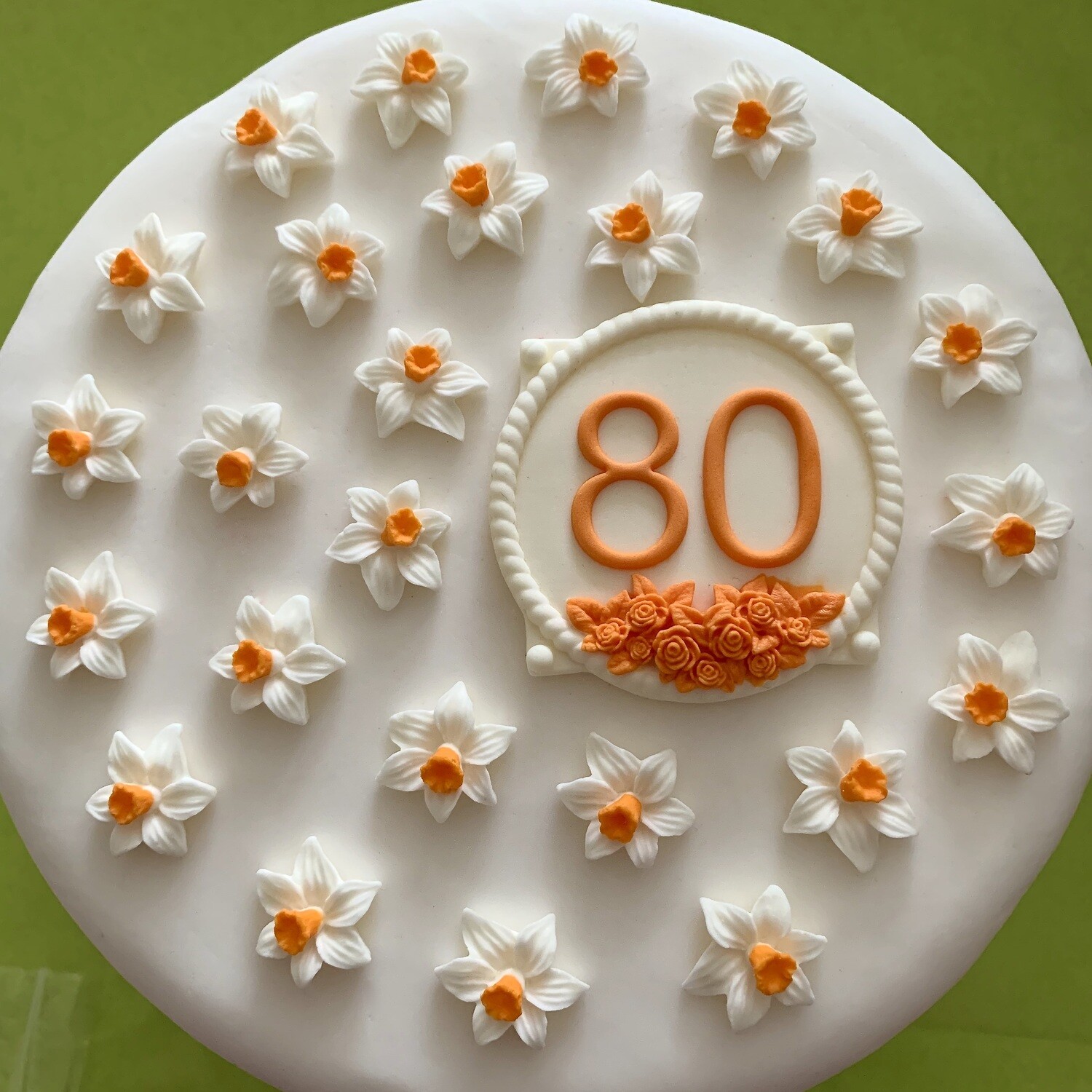 Cream Orange Daffodils