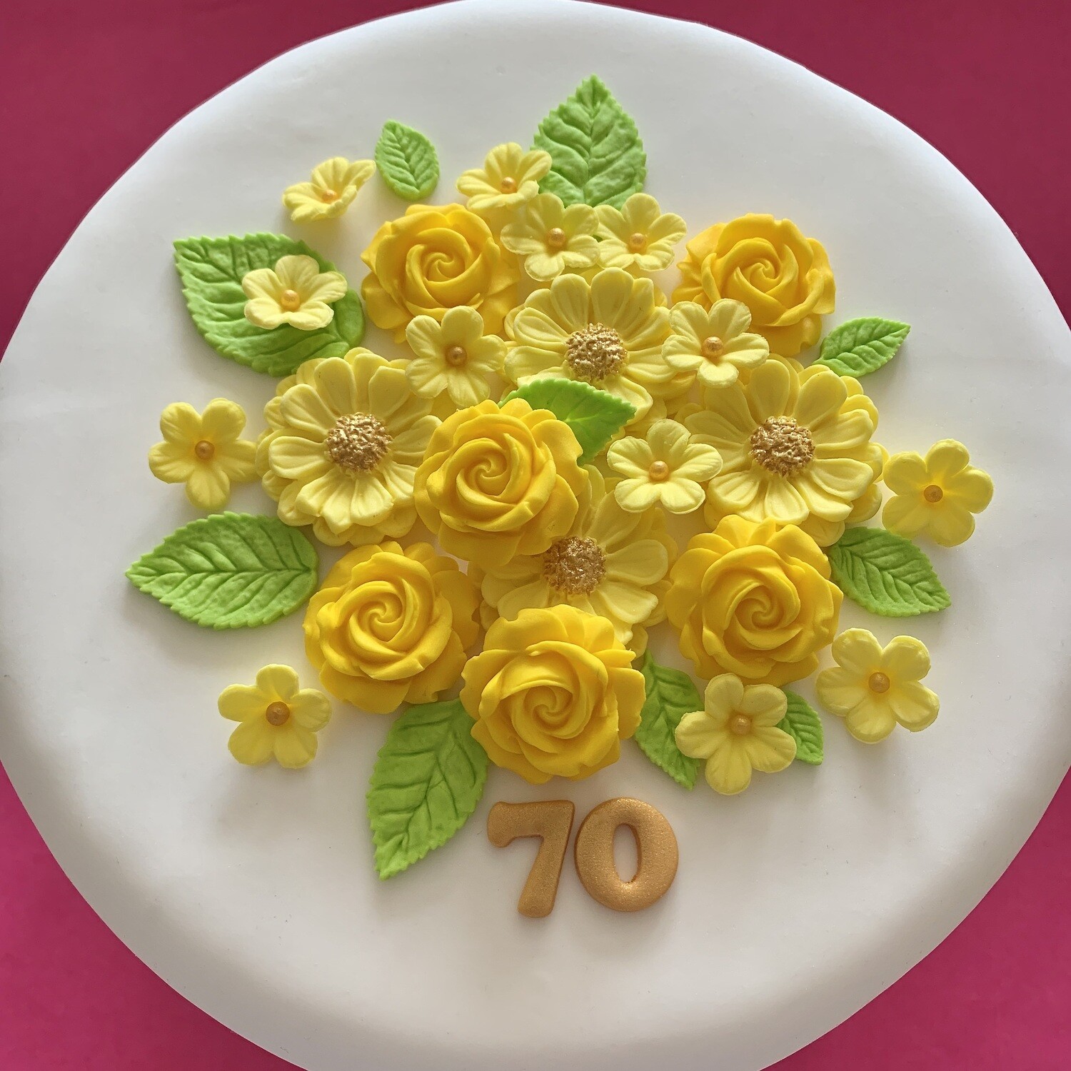 Yellow Birthday Blooms